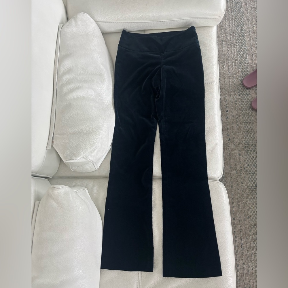 Theory Navy Blue Velvet Pants | Size 2